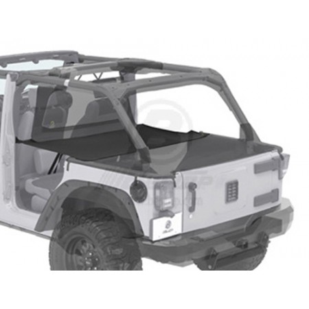Cover tonneau "Duster" Prolongation, Black Dia, Wrangler JK Unlimited 4 portes