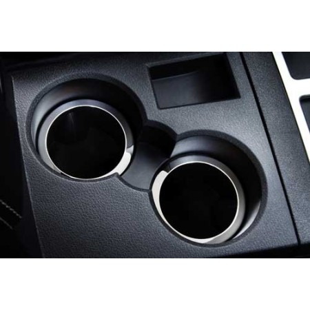 Enjoliveur de poignée de porte gobelet, Alu/chomé 2 éléments, Nitro