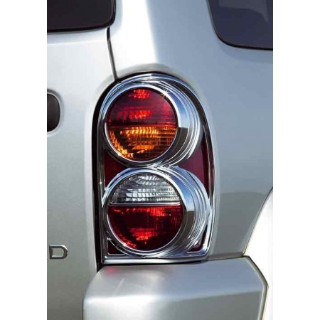 Cadre de projecteur arrière, plastique chromé, KJ, 