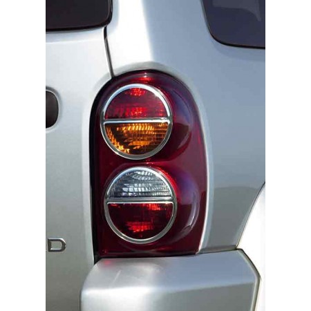 Cadre de projecteur arrière, plastique chromé, KJ,