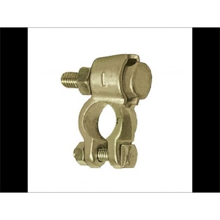 Cosse de batterie collier double serrage ( - ) - pour câble de diamètre compris entre 35 et 70mm² - diamètre 12mm