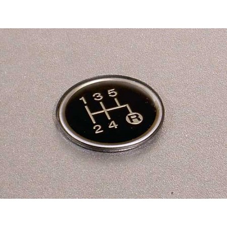 Pastille de pommeau de levier de s鬥ction 5 vitesses