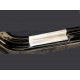 Protections de seuil de porte arri貥, acier inox, Wrangler JK