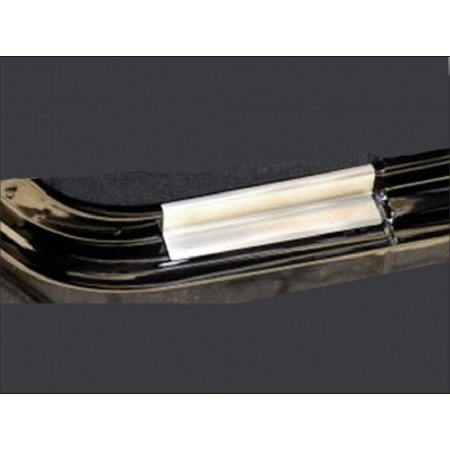 Protections de seuil de porte arri貥, acier inox, Wrangler JK