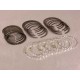 Kit de segments standard, 4.0-L.,xj 96-2001