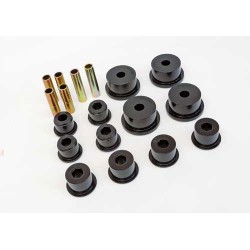 Kit de silentblocs de lames ressort, arriere version renforcee en Polyurethane, XJ, 