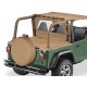 Couverture de plateau de chargement "Duster", sans support (en remplacement de hard-top) Couleurs: Spice, TJ, 