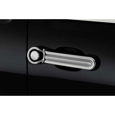 Enjoliveur de poignée de porte, plastique/chromé 4 portes, Nitro