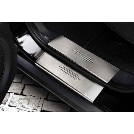 Protections de seuil de porte, acier inox 4 portes, Nitro