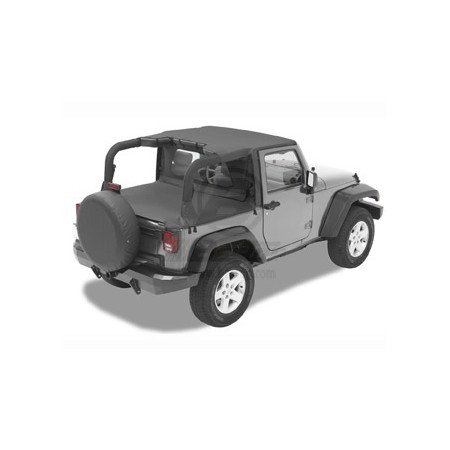 Cover tonneau "Duster" 2 portes, Black Dia, Wrangler JK