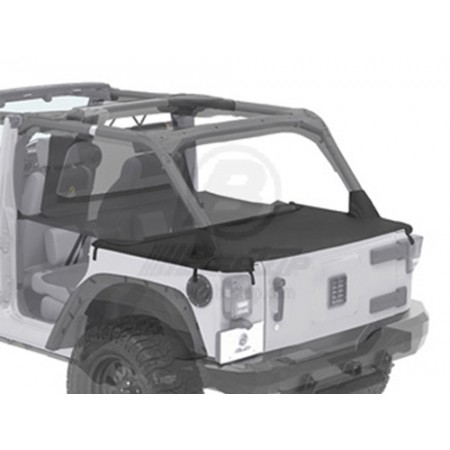Cover tonneau "Duster" 4 portes, Black Dia, Wrangler JK Unlimited 4 portes