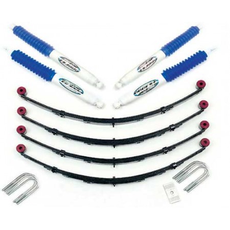 Kit rehausse jeep CJ 4" 100mm de 1982 a 1986