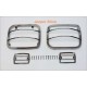 Grilles de protection de feu, acier inox 4 éléments, YJ, 