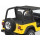 Cover tonneau "Duster"Black Denim, YJ, 92-95 