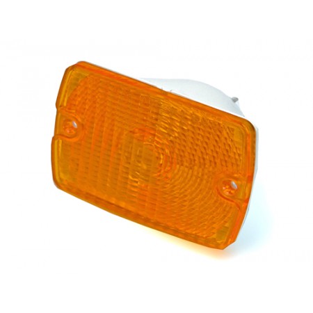 Feu clignotant orange encastre dans la calandre, YJ, 