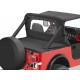 Cover tonneau "Duster", avec systeme de glissieres, sans support CJ7,YJ Cover tonneau "Duster", avec systeme de glissieres, sans support CJ7,YJ