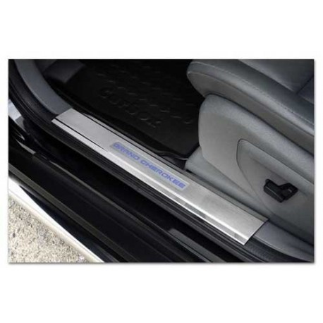 Protections Seuil De Porte Voiture - Lot De 6 - Anti-Rayures Caoutchouc Noir - Facile à Coller