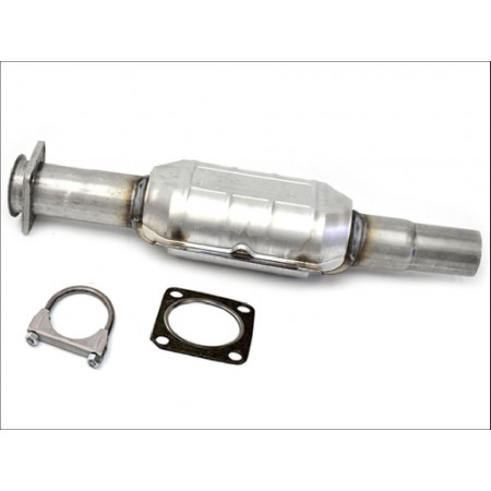 Pot catalytique, 2.5-L. bride a vis, XJ, 87-93