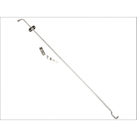 Tige de capot CJ acier inox