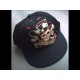 Casquette noire Rockabilly marin 