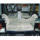 Kit de tapis, avec couche isolante int駲饬 gris, CJ 7, YJ, 