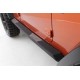 Tubes de protection lateraux rock slider Smittybilt XRC Atlas noir JK 2 Portes