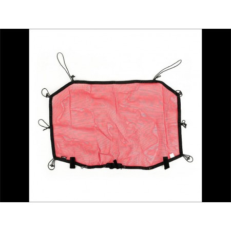 Sun shade rouge Rugged ridge avant Wrangler JK et JKU 