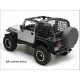 Filet de protection Cargo Netz Jeep Wrangler JK 2 portes