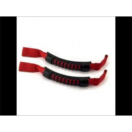 Poign饠passager rouge rugged ridge JK