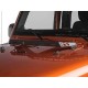 Barre de fixation de led JK sur capot Rugged ridge 