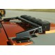Barre de fixation de led JK sur capot Rugged ridge 