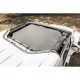 Sun shade total eclipse noir avant Rugged ridge JK,JKU 