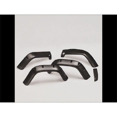 Elargisseur d 'Aile Bushwacker pocket style avant et arriere 3 " Dodge Ram 1500 09 -18