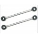 Biellettes de barre stabilisatrice avant TJ longueur 15 cm Rubicon express 