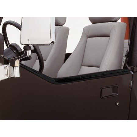 Glissières de demi-porte, black denim, YJ, 