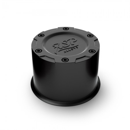 Cache moyeu noir universel diametre 80 mm interieur